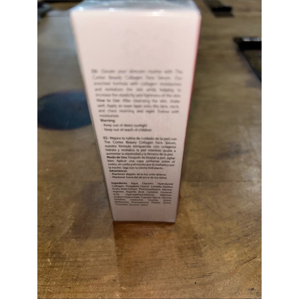 NIB Cortex Beauty Collagen Face Serum Firming Elasticity 1 oz 30 mL - Picture 5 of 6